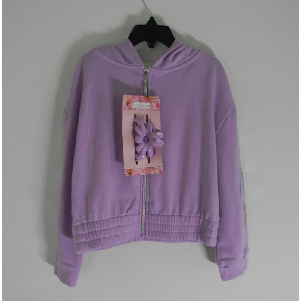 Lot of 2 Girls Hooded Sweatshirts Size 6X (6-7) Nike btween Both NWT - Picture 5 of 7